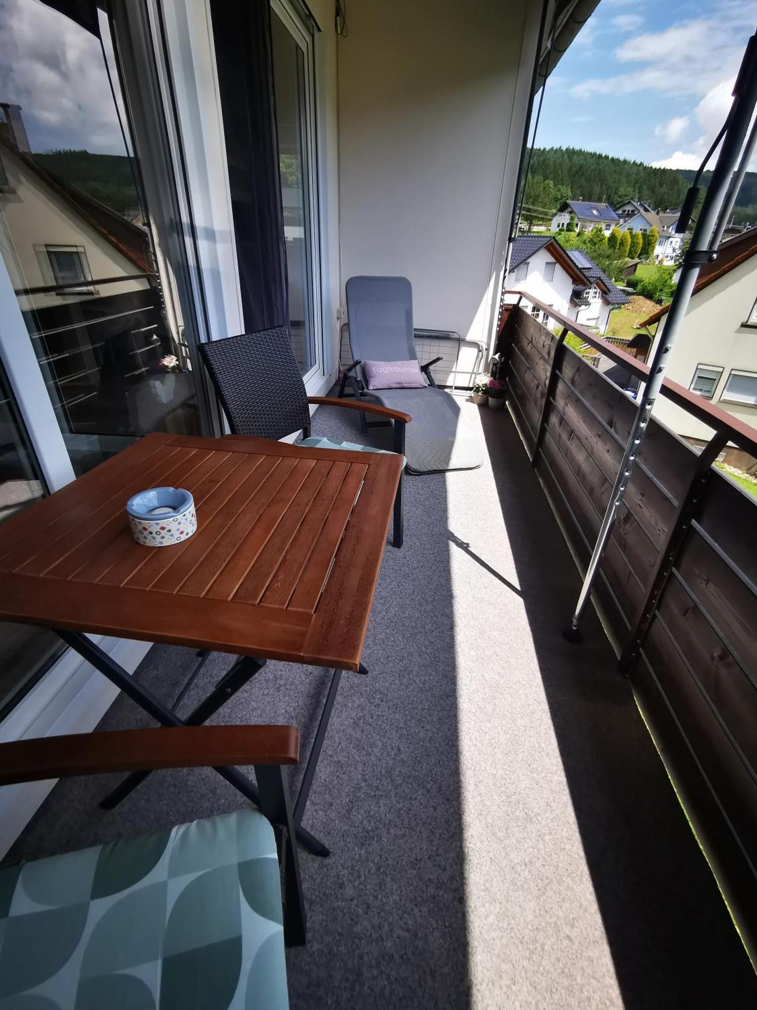 Ferienwohnung Blick Rappenstein Hausen am Tann Eksteriør bilde