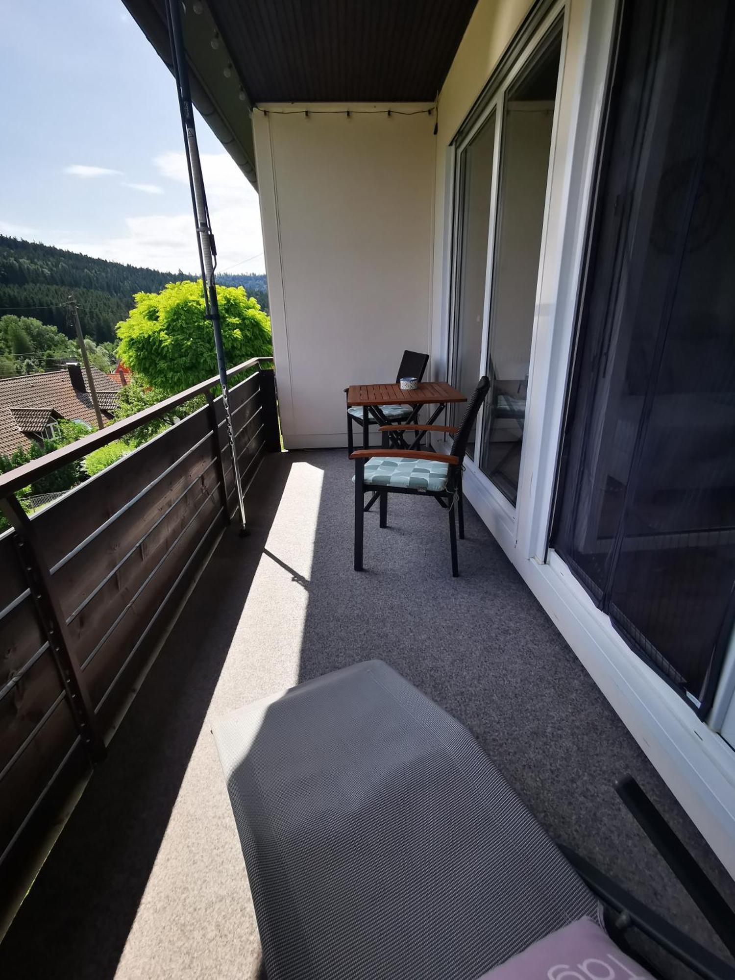 Ferienwohnung Blick Rappenstein Hausen am Tann Eksteriør bilde