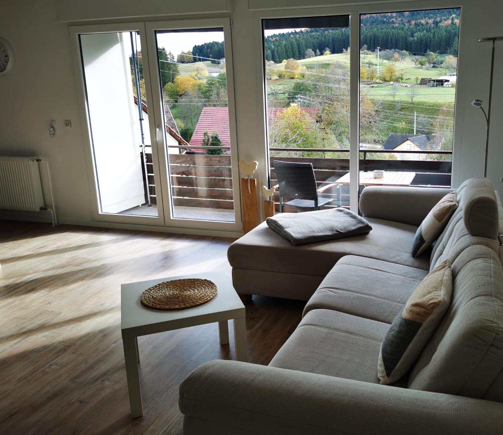 Ferienwohnung Blick Rappenstein Hausen am Tann Eksteriør bilde